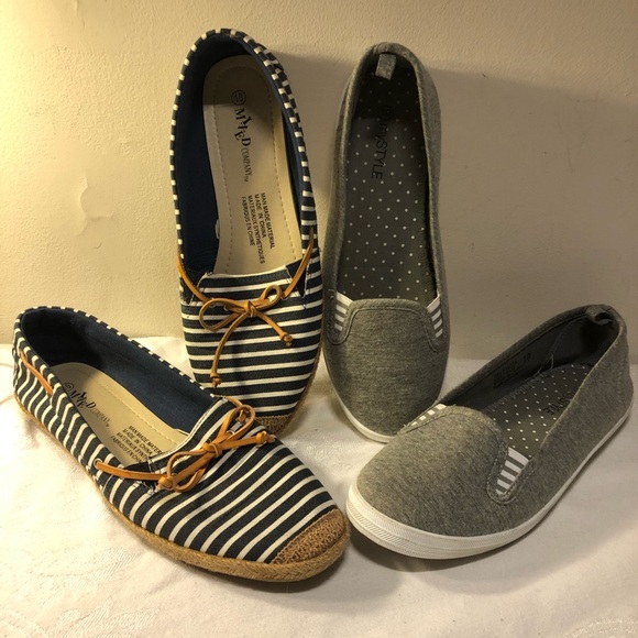 2 pairs of Size 10 Ladies Flats - Picture 4 of 16